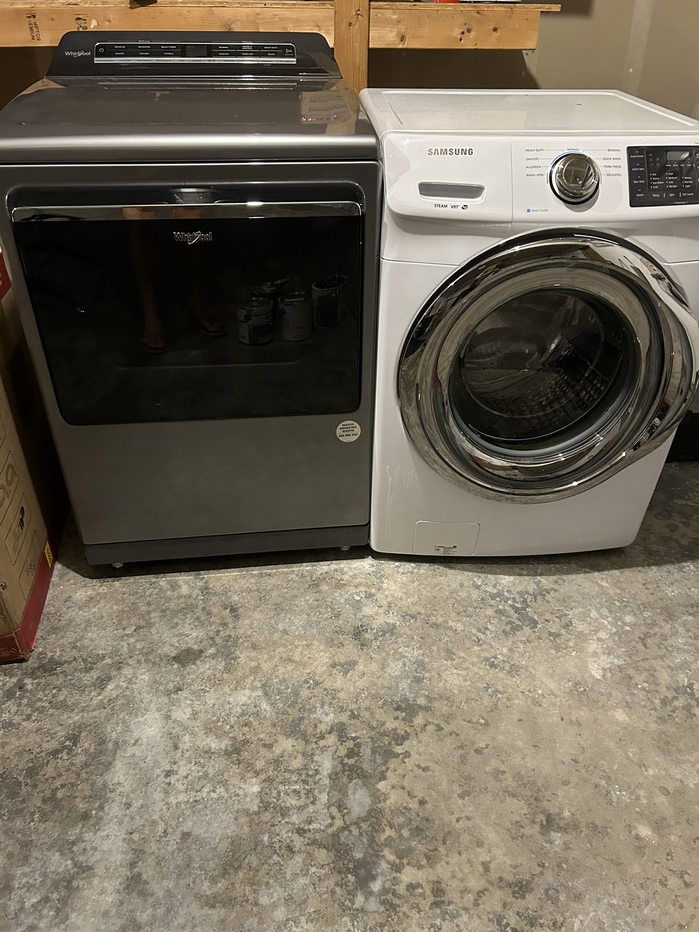 Washer And Dryer
