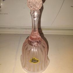 Light Pink Fenton Glass Bell