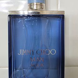 Jimmy Choo Man Aqua Eau de Toilette 3.3 fl oz Men's Fragrance, New no box