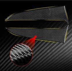 Carbon Fiber Interior Door Armrest Lower Cover For Ford Mustang GT (contact info removed)-2022