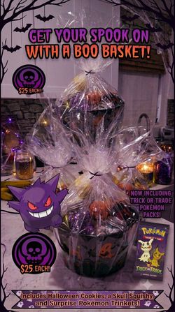 Halloween 👻 🎃 Boo Baskets for Sale