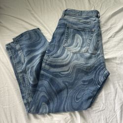 Womens Hollister Curvy High Rise Mom Jeans 