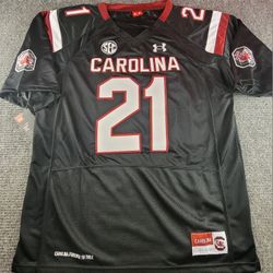 South Carolina Gamecocks Marcus Lattimore Black Stitched Football Jersey