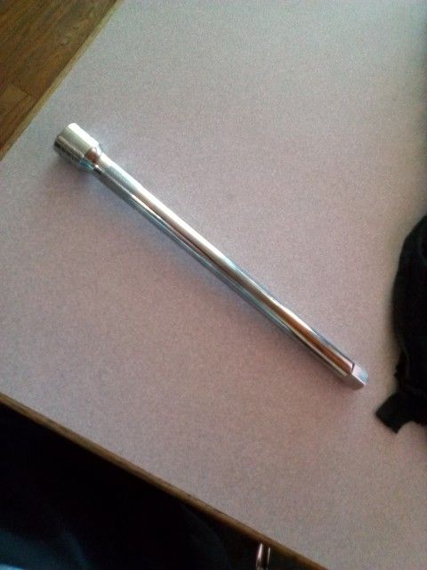 Snap-on Tools New Chrome 1/2"dr 5" Long Knurled Extension