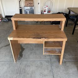 Wooden Desk (price Is Negotiable)