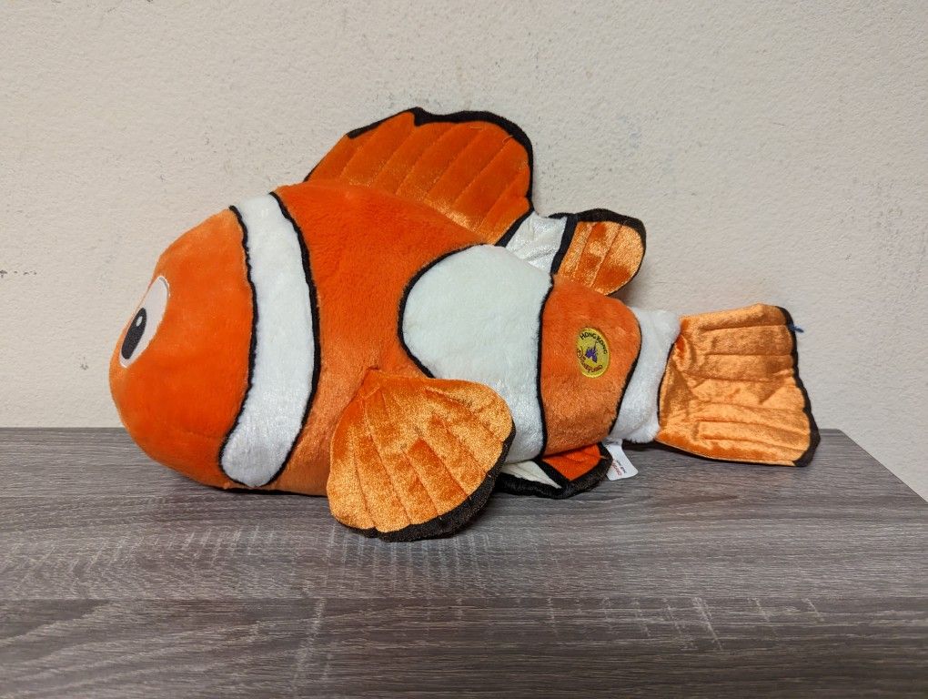 Hong Kong Disney Store Exclusive Finding Nemo 18" Plush Stuffed Fish Doll Rare