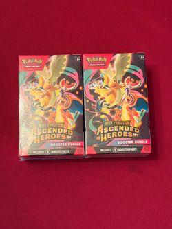 2x Pokemon Ascended Heroes Booster Bundles