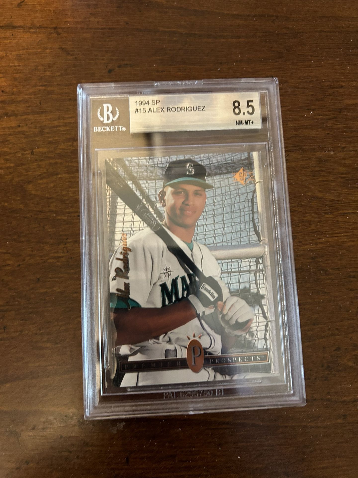 1994 SP #15 Alex Rodriguez Graded 8.5 NM-MT+