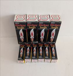 Satco Flicker Bulbs Bundle 10