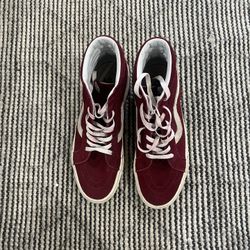 Burgendy Vans