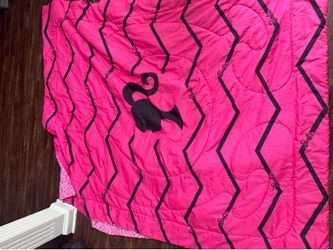 Matching Barbie bed sheets
