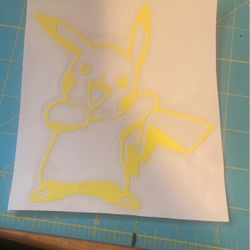 pokémon car decal / window sticker