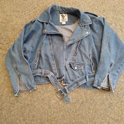 VENEZIA.  VITALE.  SIZE.  18 - 20. WOMAN S   MOTORCYCLE. STYLE. VERY. COOL JACKET