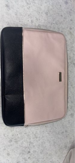 Kate Spade Women’s Pink & Black Two-Tone Laptop Sleeve