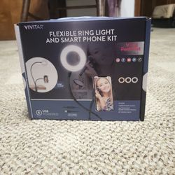 Vivitar Flexible Ring Light And Smart Phone Kit