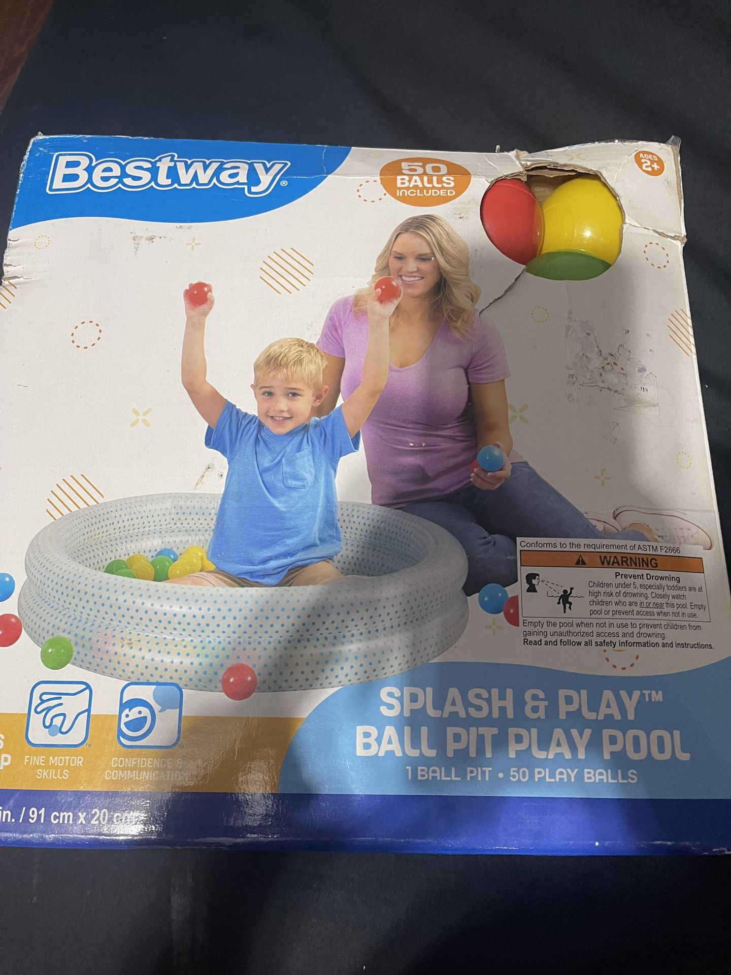 Bestway Splash & Play Ball Pit Play Pool