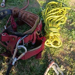 Cinturon De Podar Con Soga