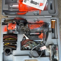 Rotozip Spiral Saw Dremel Kit With Lots Of Accessories 