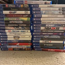 Sony PlayStation 4 Video Games $10 each