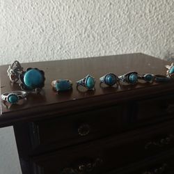 Turquoise Rings 
