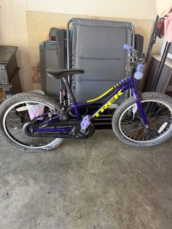 Trek Kids Mountain Bike Purple
