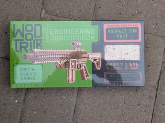 AR15 Wooden 3D Puzzle