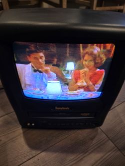 **Symphonic SC309D 9 Inch TV/VCR Combo Working VCR Retro Gaming No Remote- Tested Working Excellent Condition**