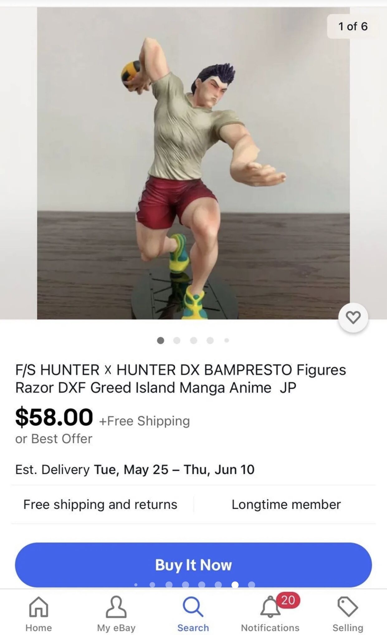 Hunter x Hunter Greed Island DFX Anime Figure Lot, Gon Bisky Razor 