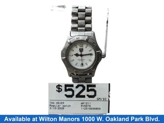 Tag Heuer Wk1211 Silver Regular Watch