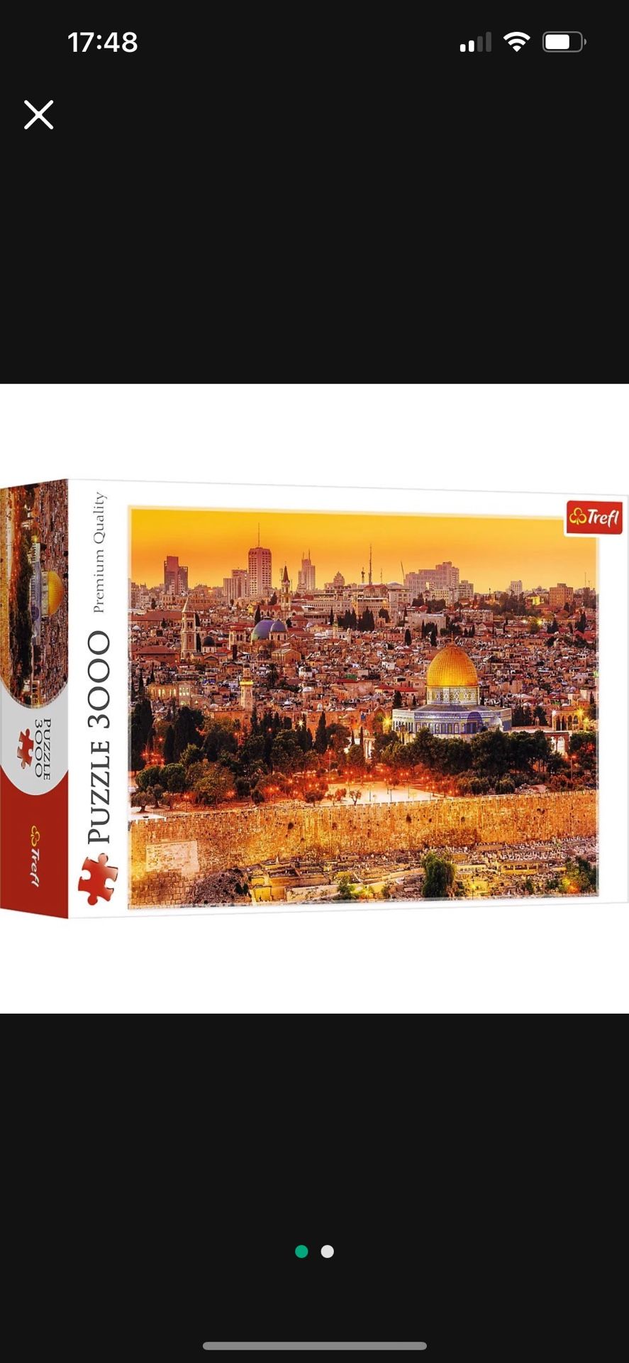 Trefl 3000 Piece Puzzle | Jerusalem