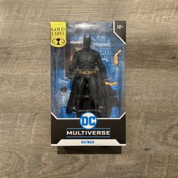 In Hand, Brand New, Never Opened McFarlane DC Multiverse Batman Begins - Batman (Christian Bale) Bat Demon Version - 7” Action Figure - Gold Label 