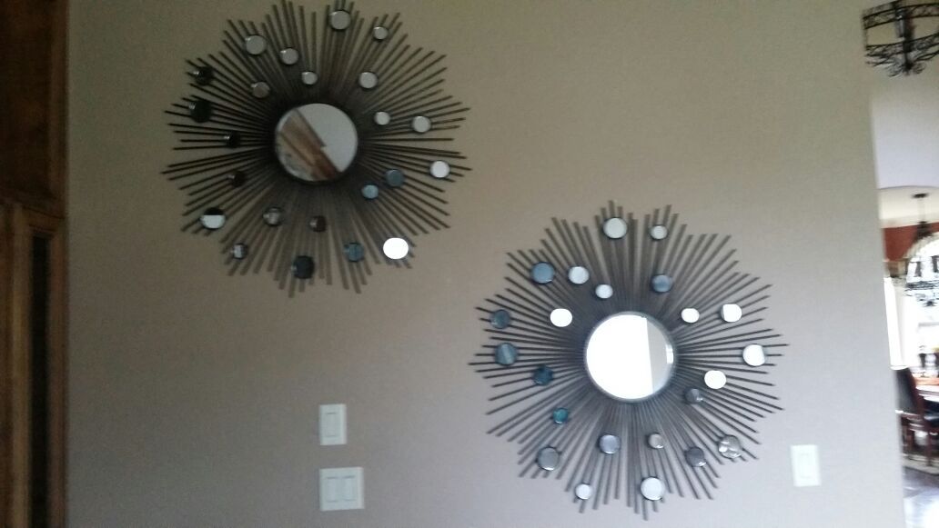 2 36inch Very Beautiful Rustic Brown mirrors