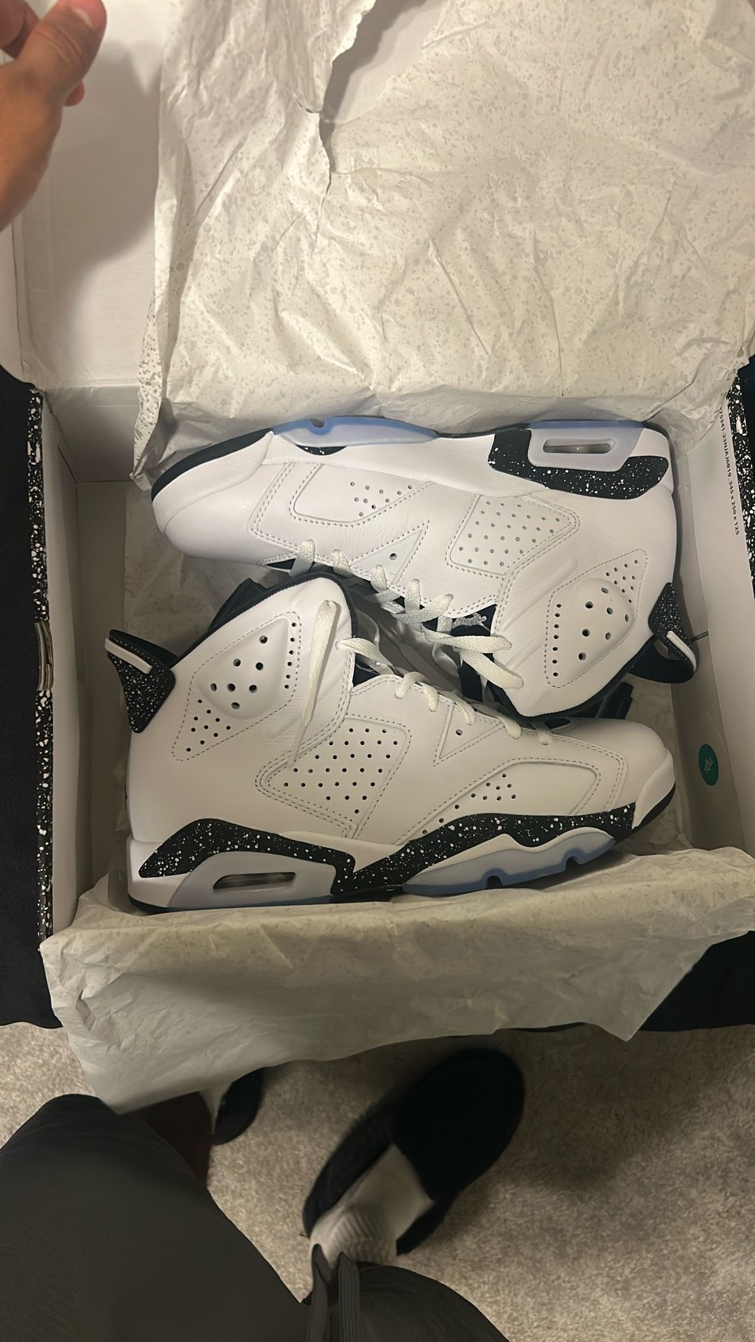 Jordan 6 Reverse Oreos