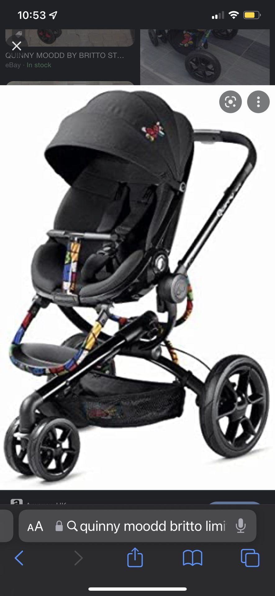 Britto Quincy Modd Stroller