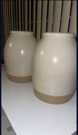Pair Of Threshold Vases 