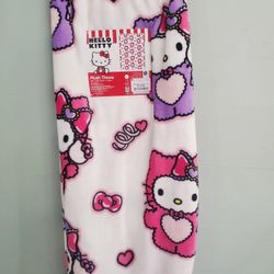 Bnwt Hello Kitty Valentines Blanket 