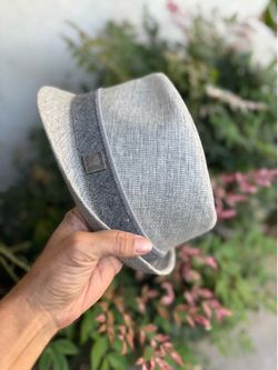 Grey The Hatter Fedora size Medium