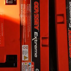 Odyssey AGM Group 31 Batteries, Solar Storage, EV