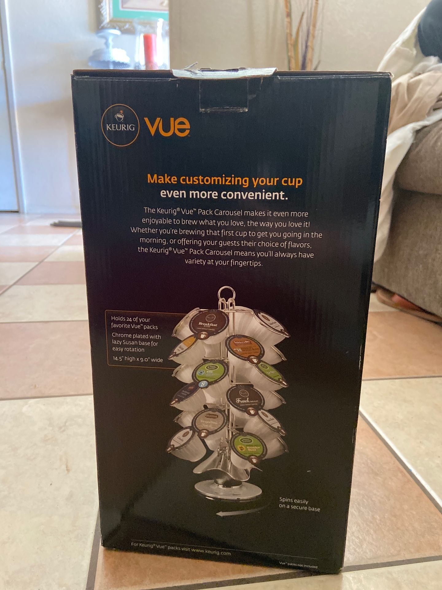 KEURIG VUE CAROUSEL **NEW IN BOX**