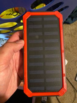 Tko solar portable power bank 20$