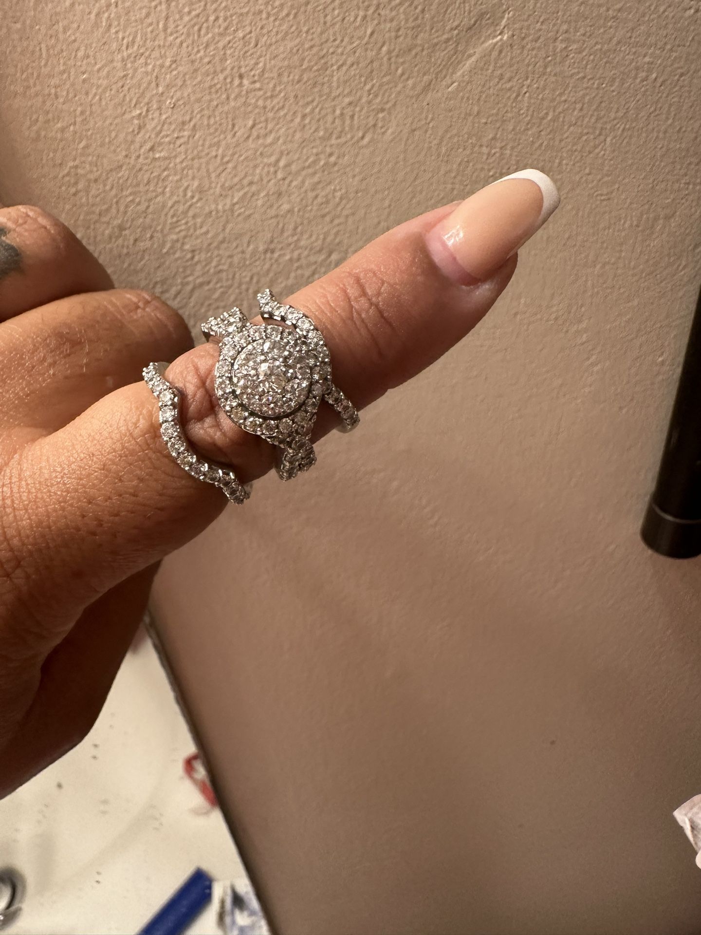Engagement Ring With Bands Size 8