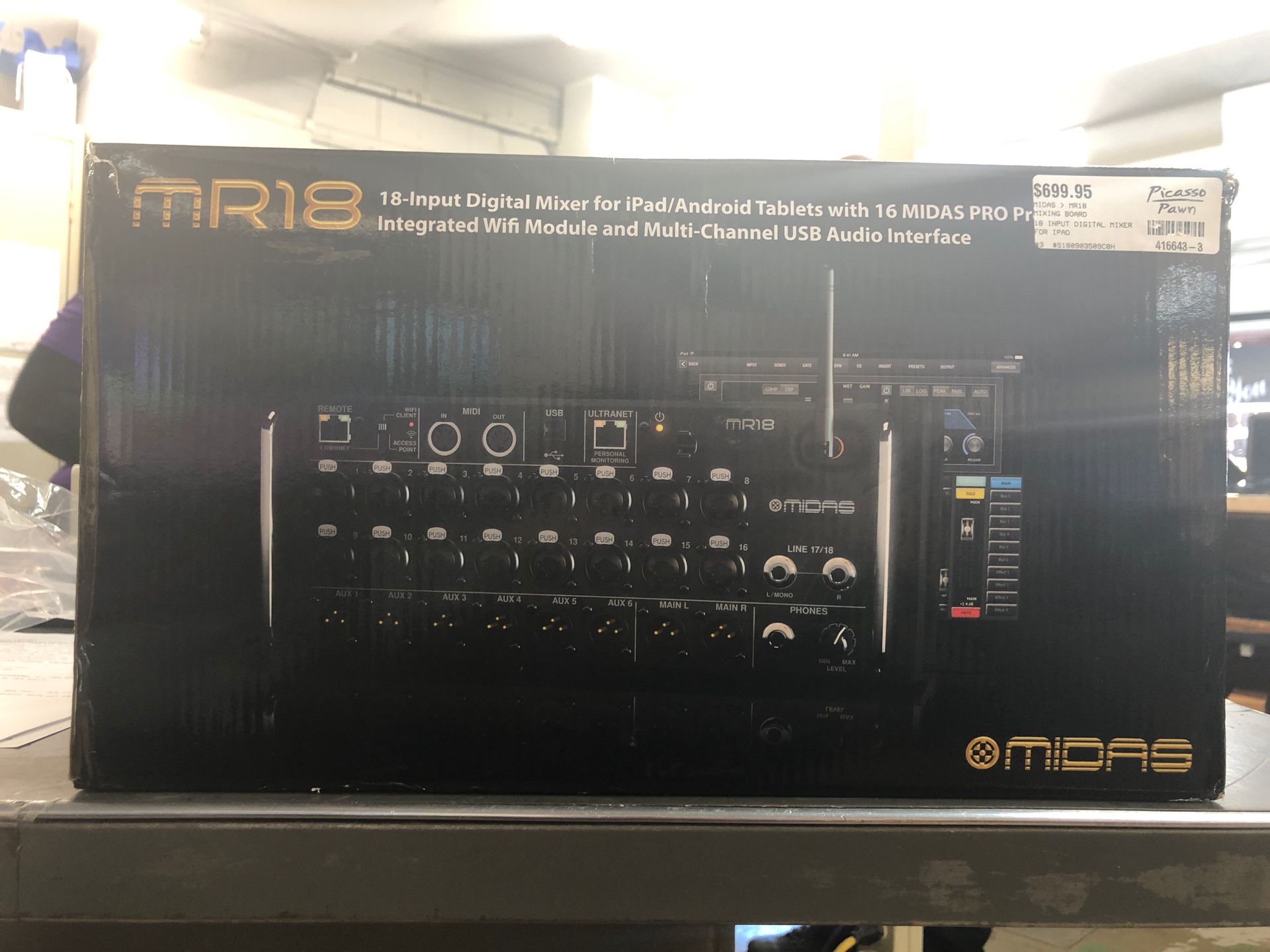 MR18 Input Digital Mixer