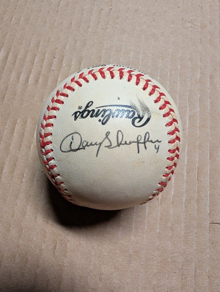 Autographed Baseball