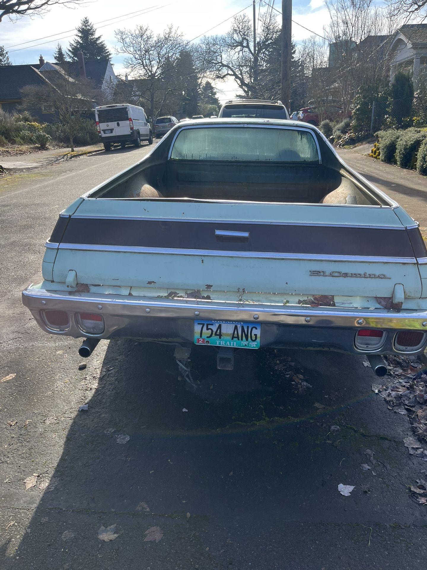 1974 Chevy Elcomino 350 engine