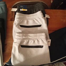 3 Pairs Of Men's Jogger Shorts 
