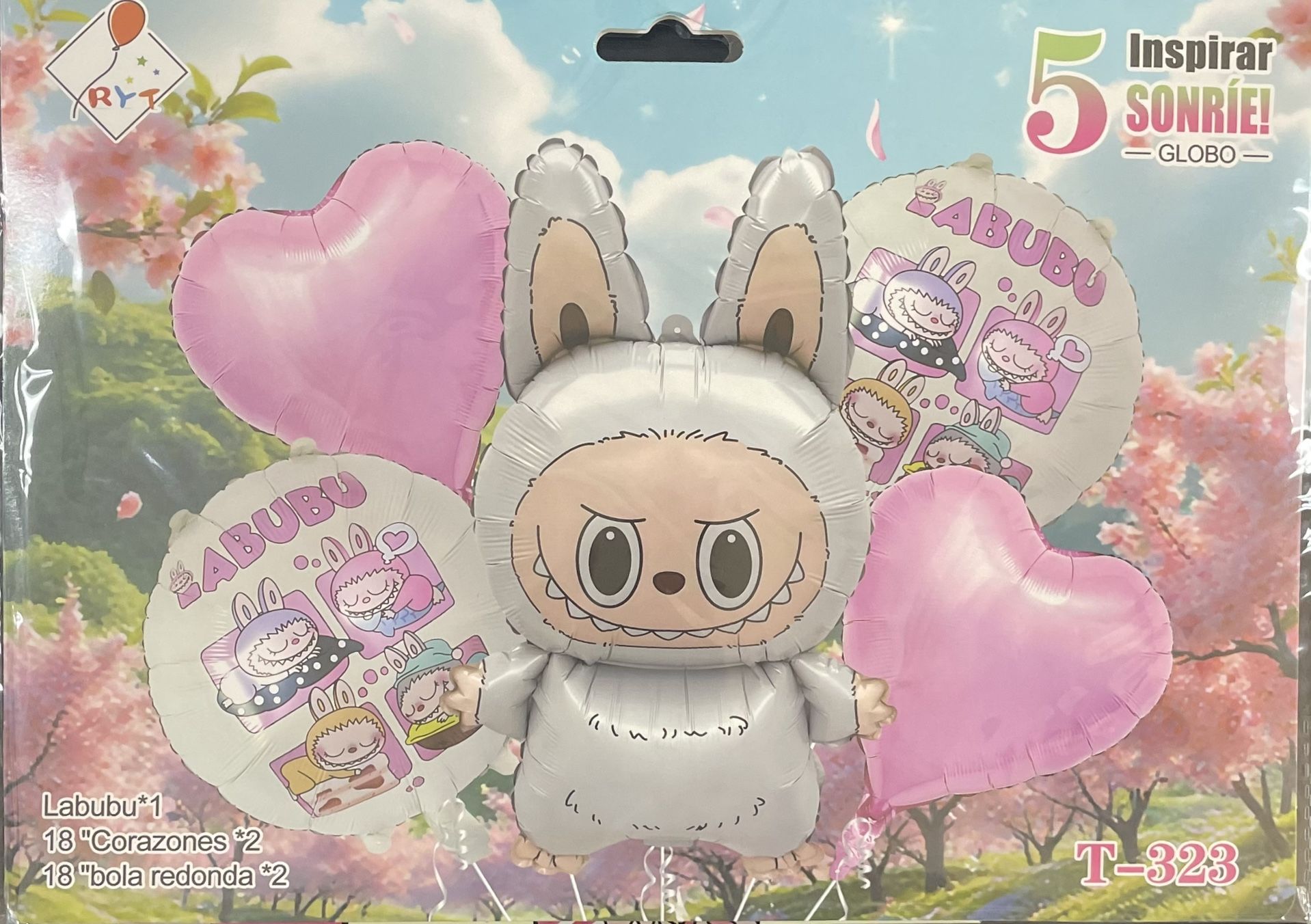 Labubu Balloons Bouquet 