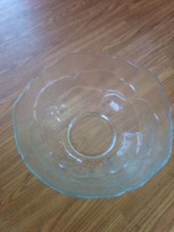 Large glass bowl