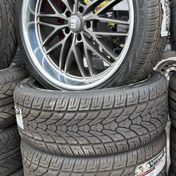 WHEELS US MAGS 22” STAGGERED CHEVY OBS C10