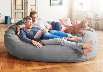 Big Bean Bag Chairs for Adults ，6FT