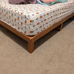 Queen mattress & frame